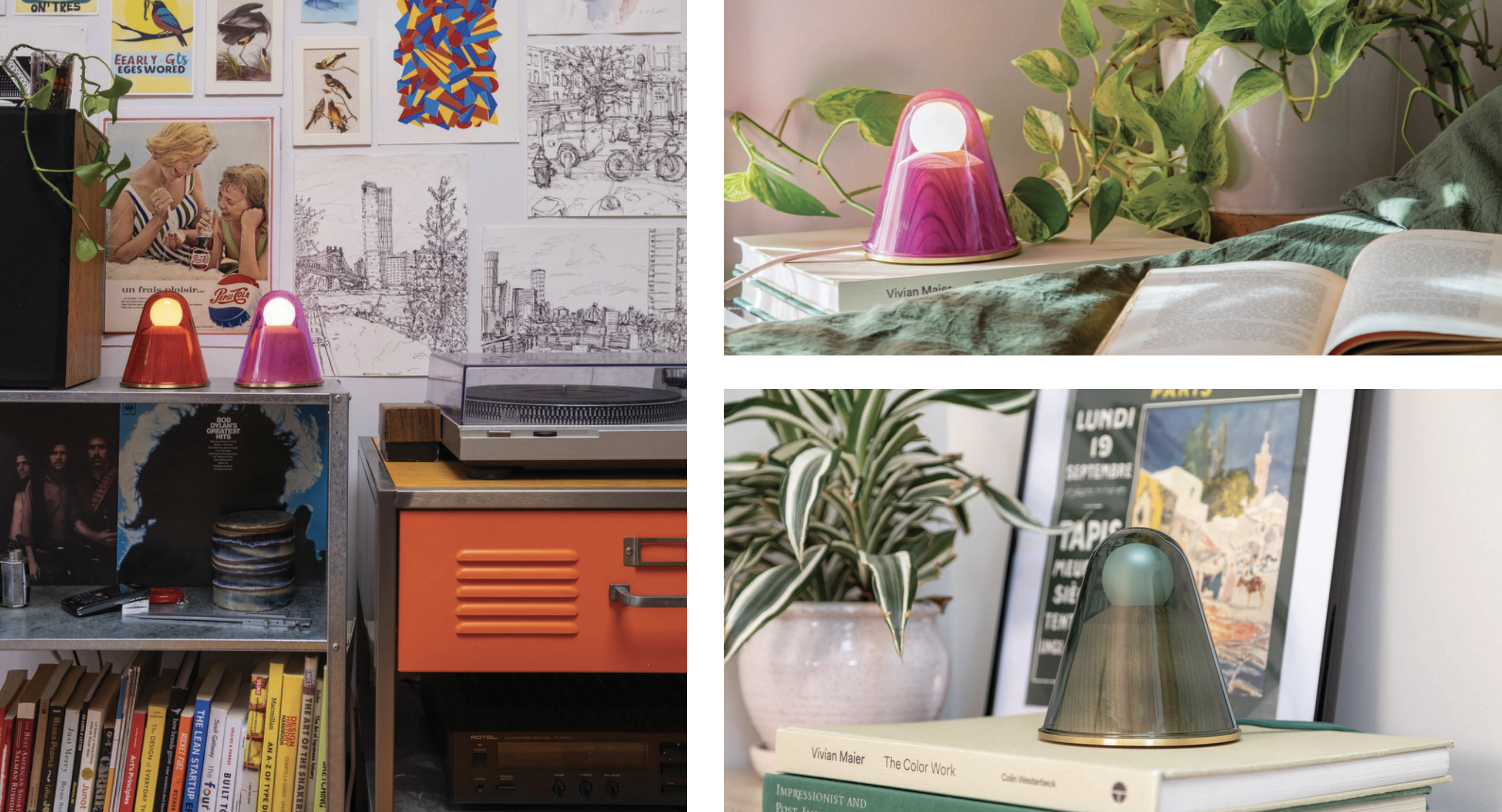 Lifestyle — lamp in real living spaces