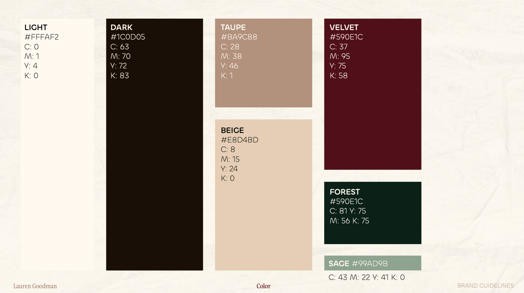 Studio Lauren Goodman — brand