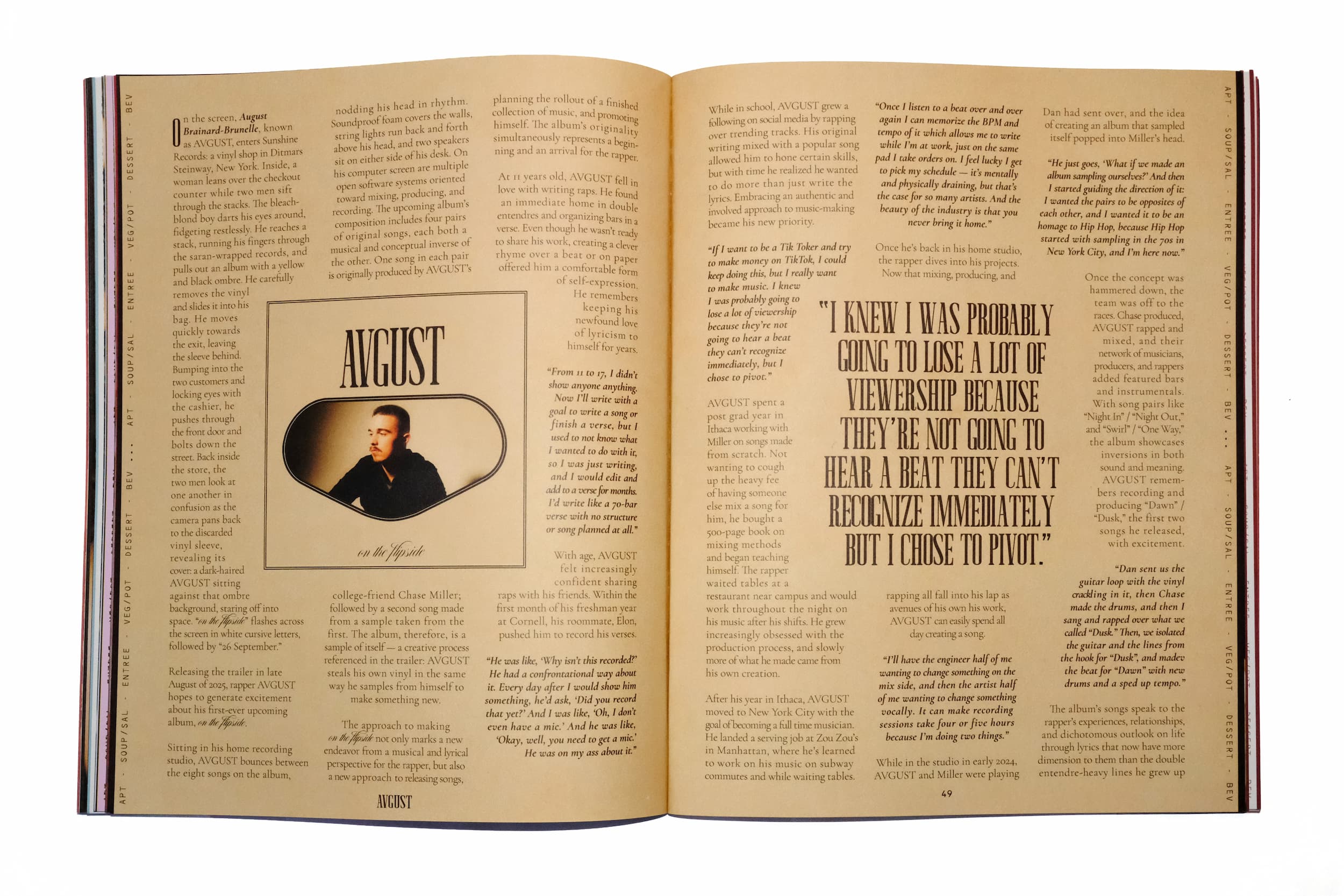 Waiting Magazine — Edition 3 spread