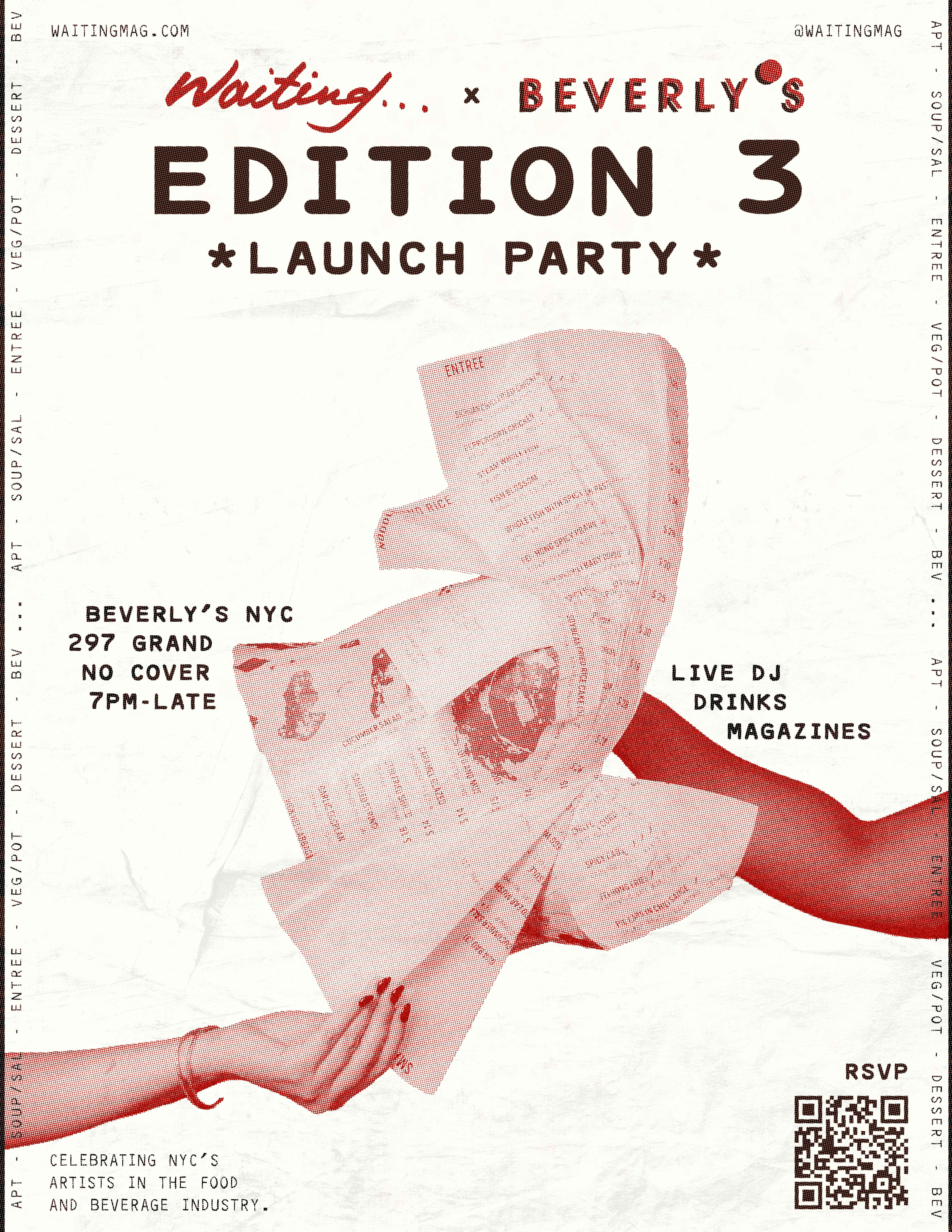 Waiting Magazine — social graphic