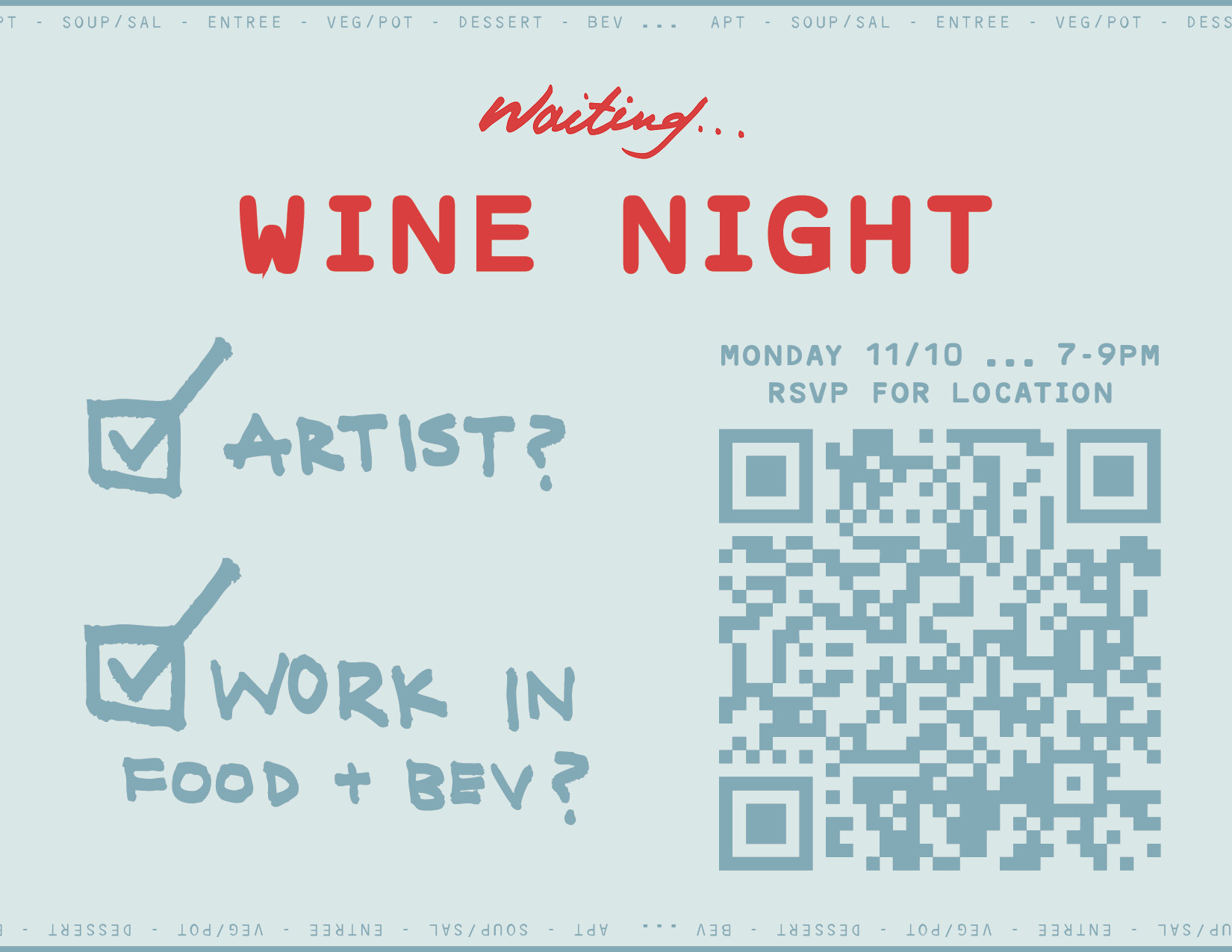 Waiting Magazine — social graphic