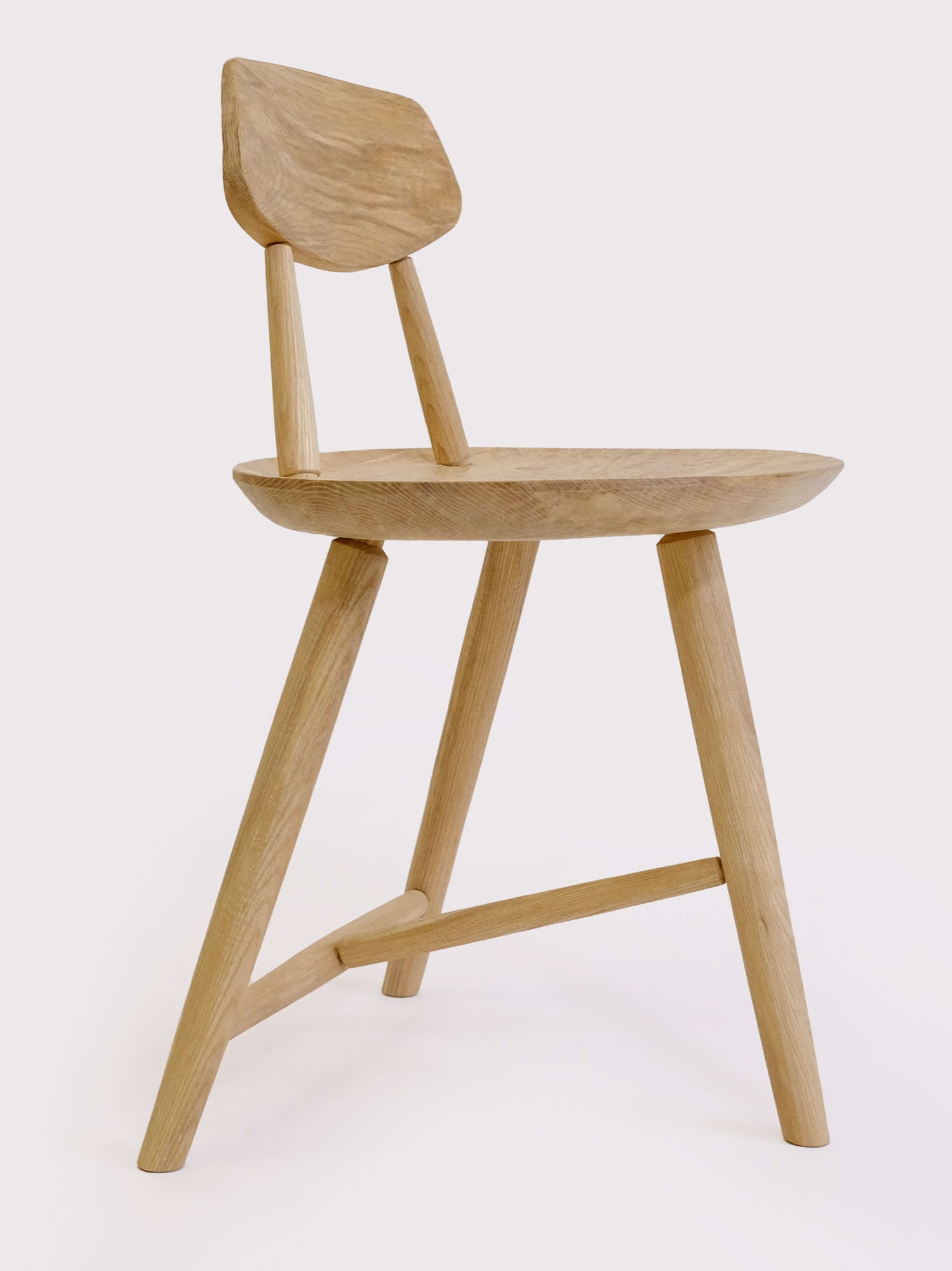 Uzu chair, white oak