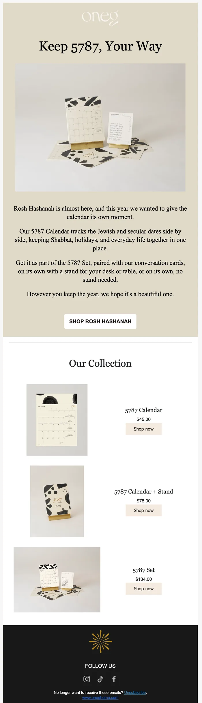 Email: Keep 5787, Your Way.